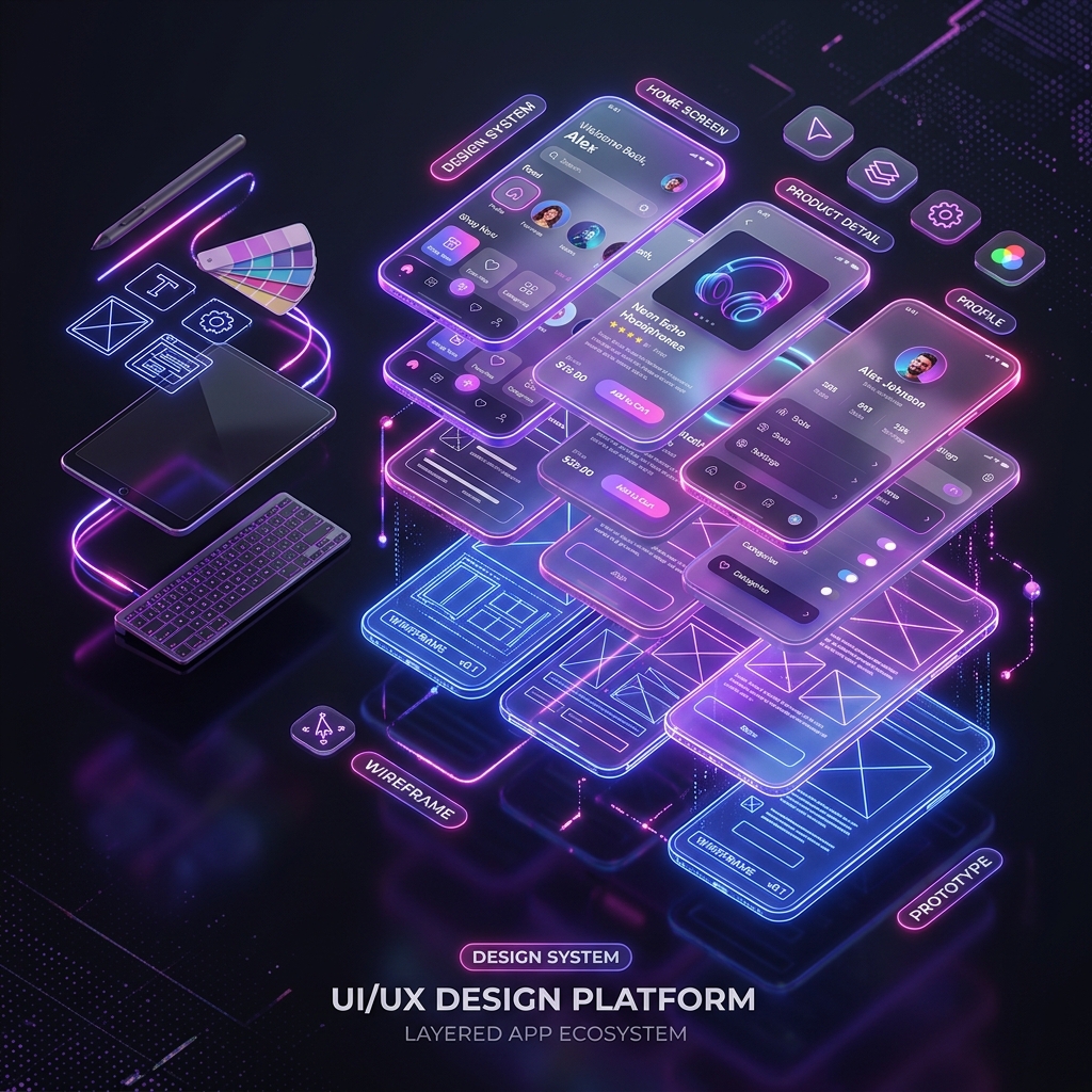 UI UX Design Architecture Interface